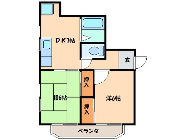 ハイマアトの物件間取画像